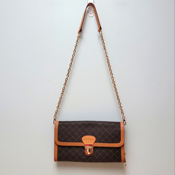 RR RIONI | Monogram Print Clutch - Picture 7 of 10